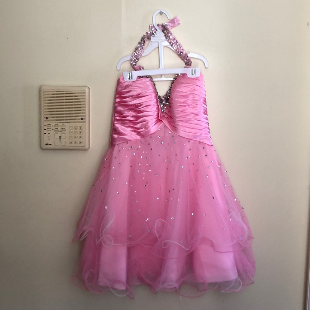 Pink Short Party dress